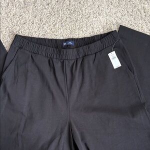 GAP Women’s Wide Leg Black Pants L NWT